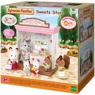 【★Sylvanian Families】Japan〈Forest Sweets Store shop〉 This is a peripheral product of Forest Supermarket. This set includes many cute decorated cookies (icing cookies), candies, and other sweets. Cakes room furnitureシルバニア 【海外版】森のスイーツストア