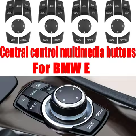 For BMW E chassis 1 3 5 Series X1 X5 X6 E90 E70 E60 E71 Car Interior Console iDrive Multimedia Contr