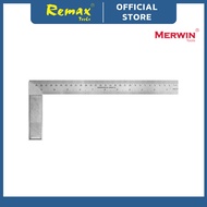 Merwin Try Square 8" 12" HEAVY DUTY STEEL SQUARE  L-RULER PEMBARIS SESIKU L  64-MM971B, 64-MM973B