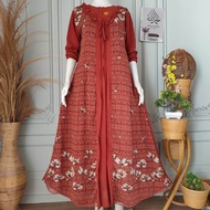 GAMIS AZZAHRA DRESS CERUTY PREMIUM / GAMIS MOTIF CANTIK