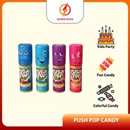 Bazooka Candy Brands Push Pop Candy Assorted Flavours 14g