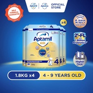 Aptamil KID Step 4 Growing Up Formula 4-9 Years (1.8kg x 4) (Susu, Milk Powder, 奶粉)