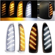 Suitable for Ford Pickup Rearview Mirror Turn Signal Light F250 F350-F650 LED Two-color Flowing Wate