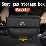 Audi car Seat gap storage box Seat storage box high-quality leather car storage box filling gaps For