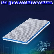 Fish Tank Filter Cotton 8D Biochemical Cotton Aquarium Bottom Filter Drip Filter Box Filter Cotton Biochemical Storage Filter Material