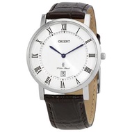 "FGW0100HW0" 深水埗門市正貨 - 全新  "Orient" Sapphire Crystal Quartz Slim Watch "東方錶" 藍寶石 石英錶 手錶