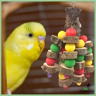 [Toolroom] Bird Toys Budgie Accessory Natural Budgie Canary Blocks Cockatoo Medium Best