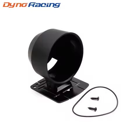 Black Gauge Pod Bracket 60mm Rcing Gauge Pod Gauge Cup Meter Cup Dash Pod Mount Holder Plastic Gauge