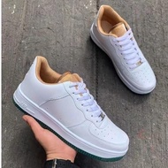 Fashion Korean white yellow rubber shoes sneakers unisex design AF002