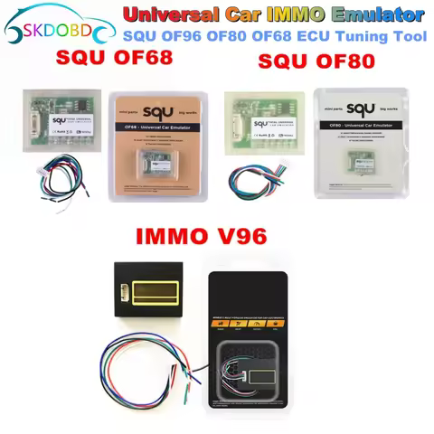SQU OF96 OF80 OF68 Universal Car IMMO Emulator Seat Occupancy Sensor Programs for VAG/Benz/Opel/Rena