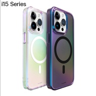 LAUT HOLO Casing for i15 Pro / 15 Pro Max / 14 / 14 Plus / 14 Pro / 14 Pro Max / i13 Series. เคสใส ด
