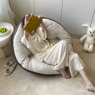 HY-# Tatami Cushion Backrest Integrated Floor Stool Thick Futon Lazy Sofa and Carpet Cushion Bedroom Floor Cushion Chair