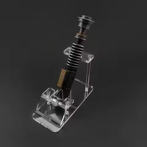 TXQSABER Lightsaber Showing Stand Heavy Dueling Lightsaber Metal Hilt Display Stand Sword Laser Swor