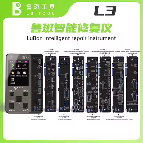 【NEW】Luban L3 Smart Programmer Face X/XS/XR Dot Matrix Repair 11-15 Pro Max Battery Data Repair Face