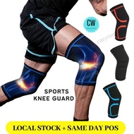 1PCS Anti Slip Elastic Compression Sleeve Knee Guard Knee Brace Knee Support Knee Pad Outdoor Sports Pelindung Lutut