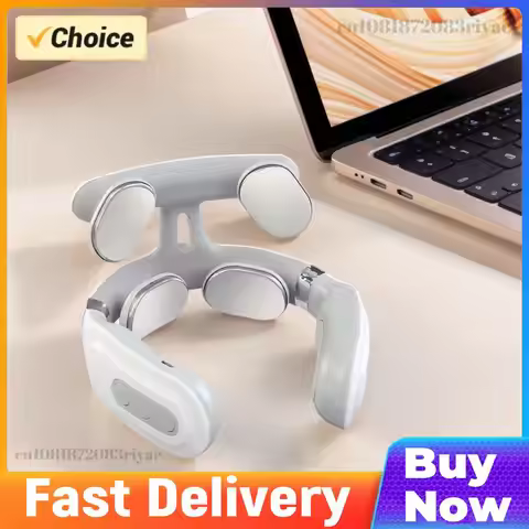 4 Head Neck Massage Machine 6 Modes Electric Back Massage Instrument Spine Protection Massager for C