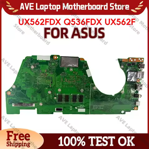 Q562F UX562FDX Laptop Motherboard For ASUS ZenBook UX56IQ UX562 Q562FDX Notebook Mainboard With I3 I