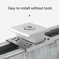 ⭐FEELING⭐ C-Shaped Steel Photovoltaic Conductive Sheet:  for Versatile Grounding Solution for