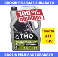 ORIGINAL Oli Transmisi Toyota ATF T-IV Toyota ATF T4 Galon 4Ltr 4 Liter Automatic Transmission Fluid
