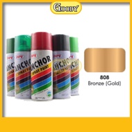 808 # BRONZE(GOLD) Anchor Aerosol spray paint 400ml