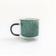 蕨飲雙層玻璃杯-木賊|馬克杯 玻璃杯 耐熱玻璃杯 女生禮物 杯子