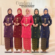 Kurung Pahang Songket Tenun Bunga Tabur Soft Cotton BY UHAIRAREPUBLIC | KURUNG SONGKET CENDANA