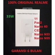 Adapter Charger Narzo 60 N53 N55 11 C53 Pad 2 33W Dart Original