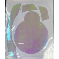 LC135 V2 V3 V4 METER COVER TINTED STICKER RAINBOW