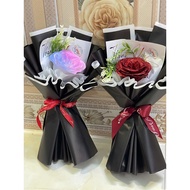 Two Bouquets of Wax Flowers 1 Gift October 20, November 20, March 6. Japanese