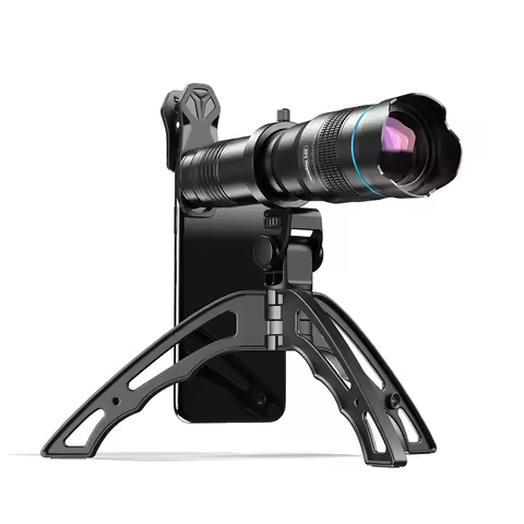 APEXEL Telephoto Lens Series HD 36X 60X Phone Camera Zoom Monocular Telescope Lenses + SelfieTripod 