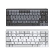 【官方行貨】Logitech - MX MECHANICAL MINI for MAC 高階無線機械鍵盤/ 淺灰色/ 太空灰色/ 精簡炫光高效鍵盤/ 無線藍芽鍵盤/ 手感舒服/ Keyboard/ 電
