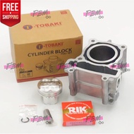 LC135/FZ150 57mm Block Alloy Std with TOBAKI Dome Piston