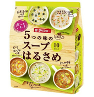 大逸昌 - 5口味低卡飽腹速食高湯粉絲（茶泡飯風味/芝麻豆乳/牛肉濃湯/濃郁豚骨/中華風味） 內含10小包