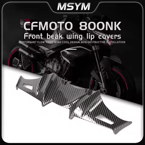 Motorcycle Front Wheel Fender Lower lip fish mouth fixed wind lower deflector spoiler accessories Fo