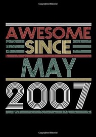 Awesome Since May 2007 Fitness Journal: A 90 Day Food + Fitness Journal: Daily Activity and Fitness