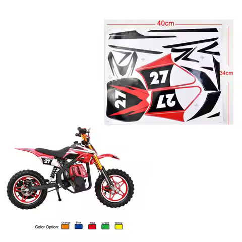 For Small Apollo GRAPHIC DECAL STICKER Decals MINI MOTO Kids E-Bike DIRT BIKE 2 Stroke 47cc & 49cc 5