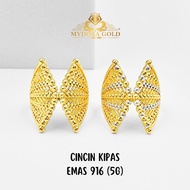 MYDORA Cincin Kipas (5G) l EMAS 916/22K