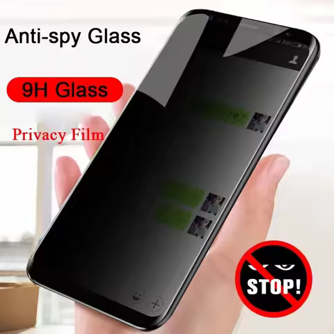 9H Privacy Anti Spy Protective Glass For Galaxy S7 S6 Edge S5 S4 S3 Screen Protector For Samsung Gal