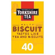 英國直送-天然香料紅茶-40包裝-Yorkshire Tea Biscuit Brew-餅味紅茶