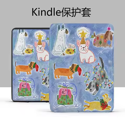 For 7" Kindle Paperwhite Case Strap Anti drop Silicone Soft Protective Case E-Reader Cover For C2V2L