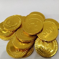 COKLAT COIN DOLAR SUPER 1 KG / COKLAT KOIN EMAS KECIL