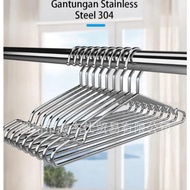 GANTUNGAN Stainless Steel Clothes Hanger 42Cm and 45Cm Clothes Hanger