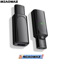 MIAOWAZ Electric Shaver Converter, Display Light PVC Type-c Shaver Adapter, Overvoltage Protection S