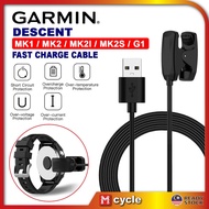 Garmin Descent MK1 MK2 MK2s MK2i G1 Solar Diver Watch Dive Comp Usb Power Charger Pod Cable
