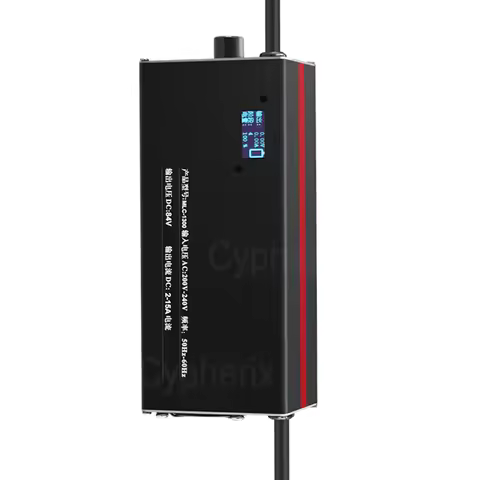 96V 10A 120V 2-8A Adjustable Charger for 18650 LiFePO4 Li ion Battery Lead acid 100.8V 96.6V 134.4V 