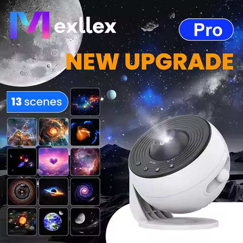 Upgrade 13 in 1 Starry Sky 4K HD Planetarium Galaxy Projector PRO Lamp, Timer, Nebula Night Light fo