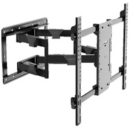 TV Bracket/Heavy Duty Monitor Screen Universal Swivel Wall Mount/Double Arm H10/75 inch to 100 inch