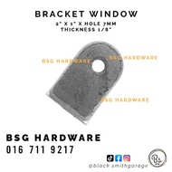 (25pcs/50pcs/100pcs) Bracket Window Welding Ear Bracket Pintu Tingkap Pagar Door Ear Telinga Grill Besi