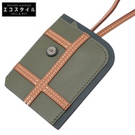 愛馬仕，近全新，W 印記，Vaux Swift 皮革長項鍊，附鑰匙圈/套頭衫。 [二手]