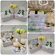 souvenir hampers paketan 7 bulanan / 4 bulanan / aqiqah / baby shower